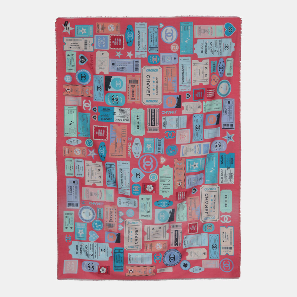 Chanel Printed Scarf Chanel Printed Scarf