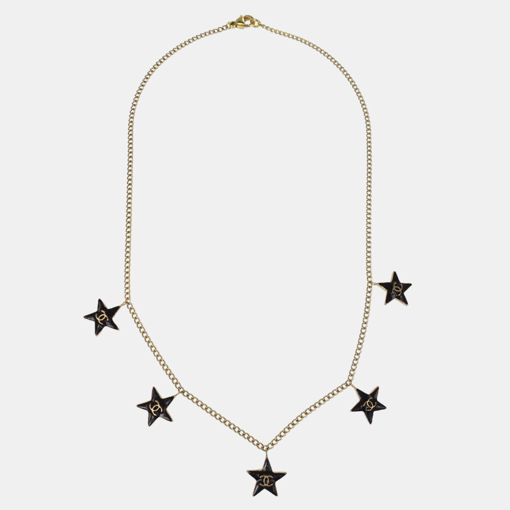 luxury-women-chanel-used-accessories-p1242075-002-1.jpg Chanel Gold Star Pendant Necklace