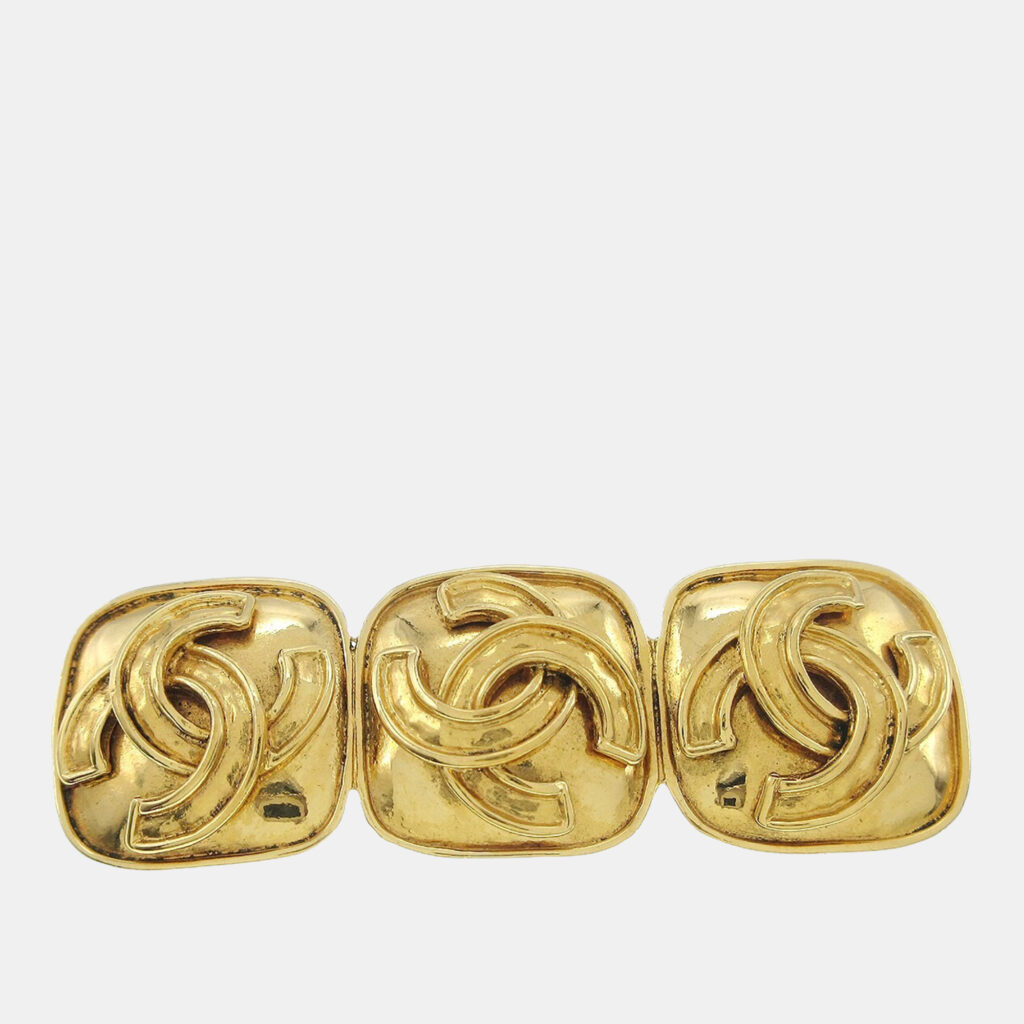 luxury-women-chanel-used-accessories-p1248736-001.jpg Chanel Triple CC Brooch Pin Gold