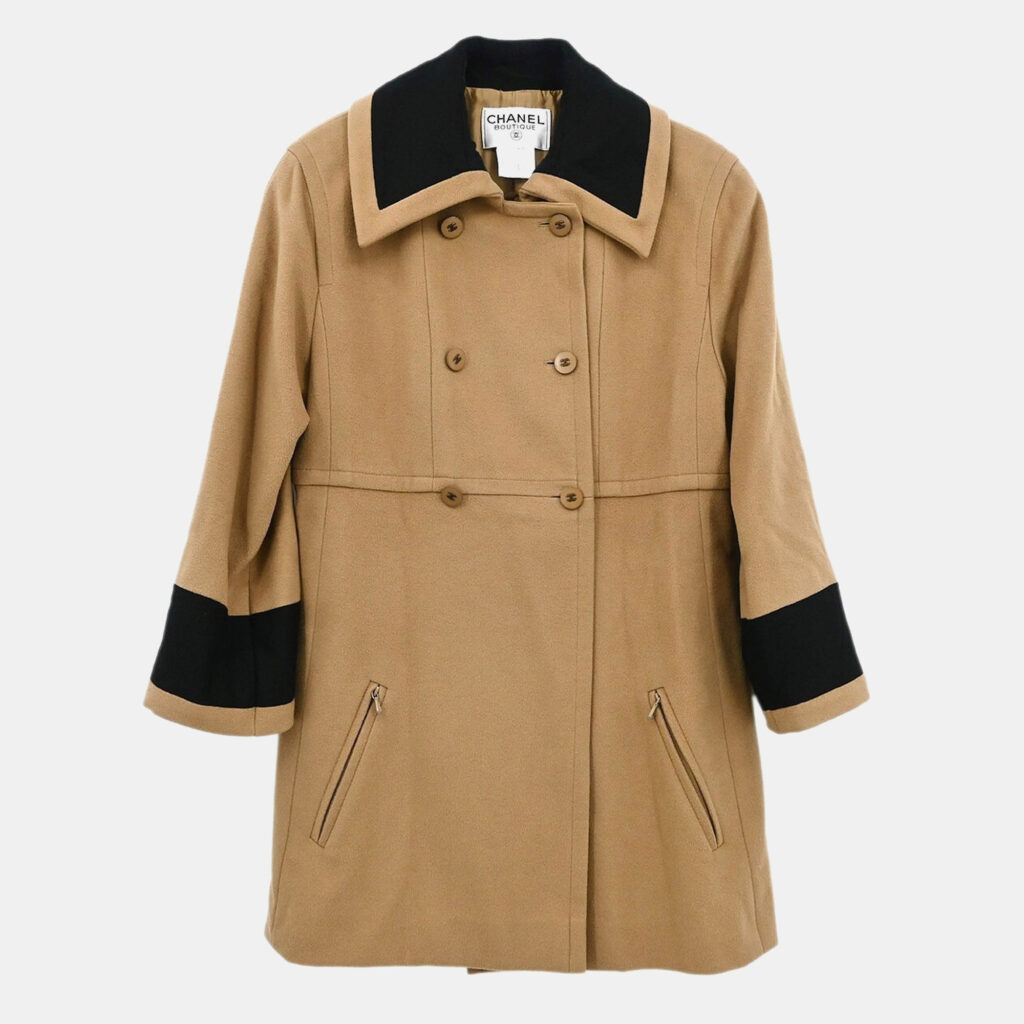 Chanel Coat Brown Size FR 40 Chanel Coat Brown Size FR 40
