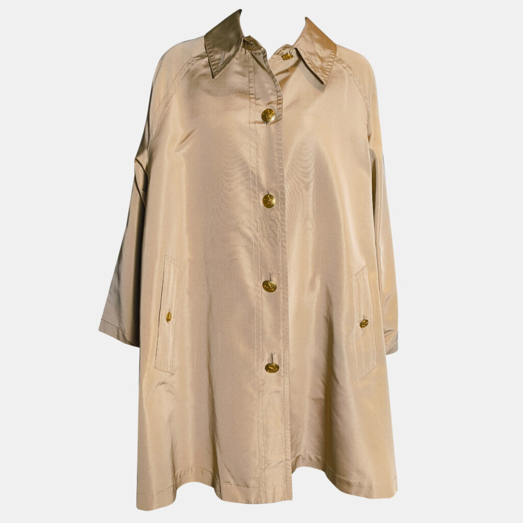Chanel Vintage Khaki Jacket FR 38