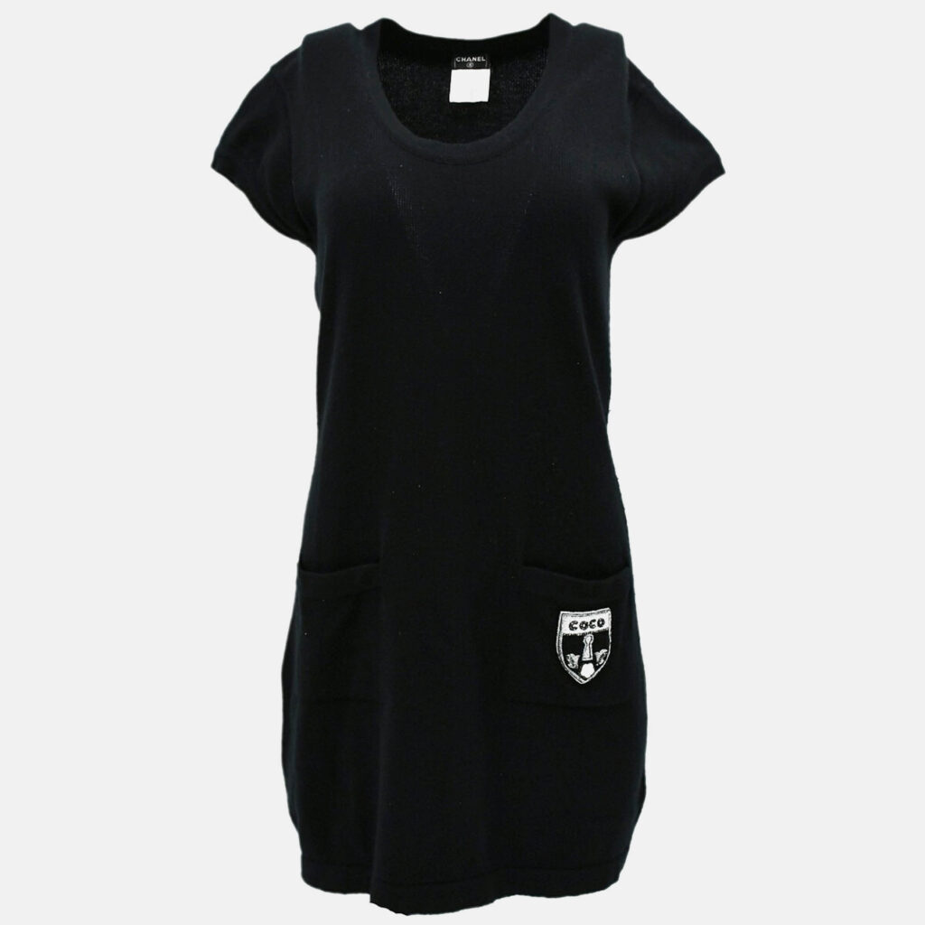 Chanel Dress Black 07A #42 Chanel Dress Black 07A #42