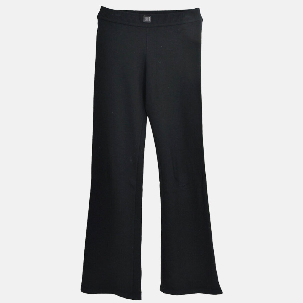 Chanel Sport Line Long Pants Black 04A #40 Chanel Sport Line Long Pants Black 04A #40