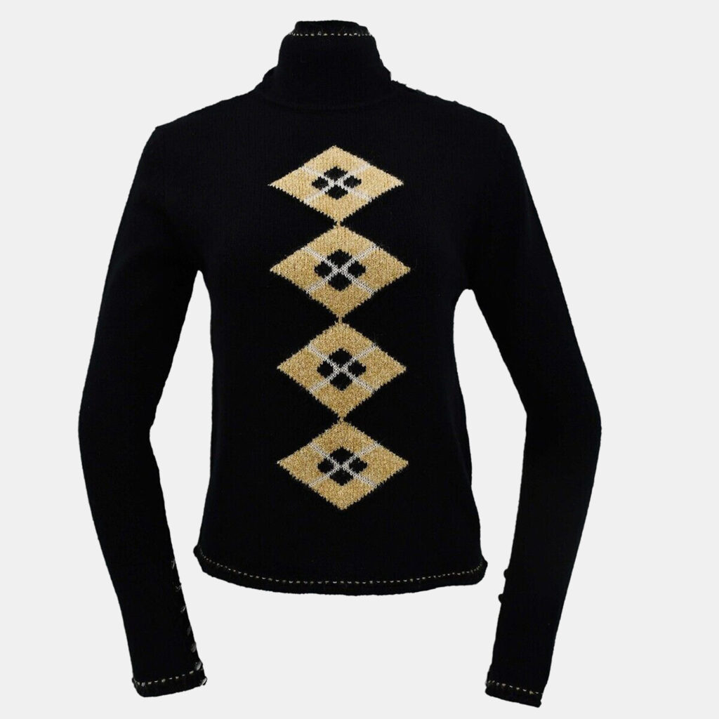 Chanel Black Sweater 38 Chanel Black Sweater 38