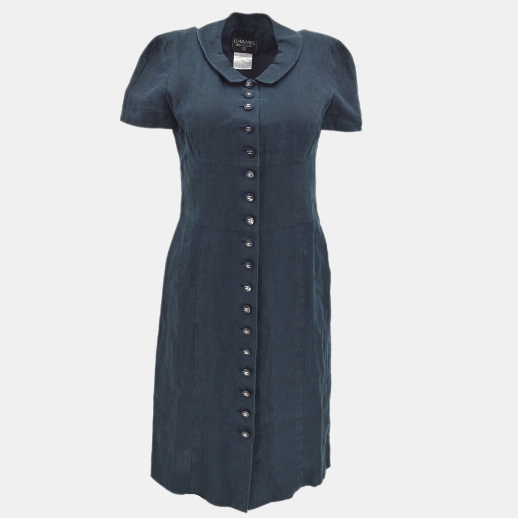 Chanel Dress Navy #40 Chanel Dress Navy #40