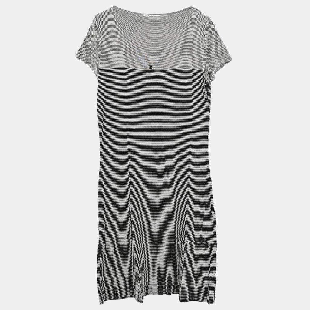 Chanel Dress Black White 97C FR 42 Chanel Dress Black White 97C FR 42