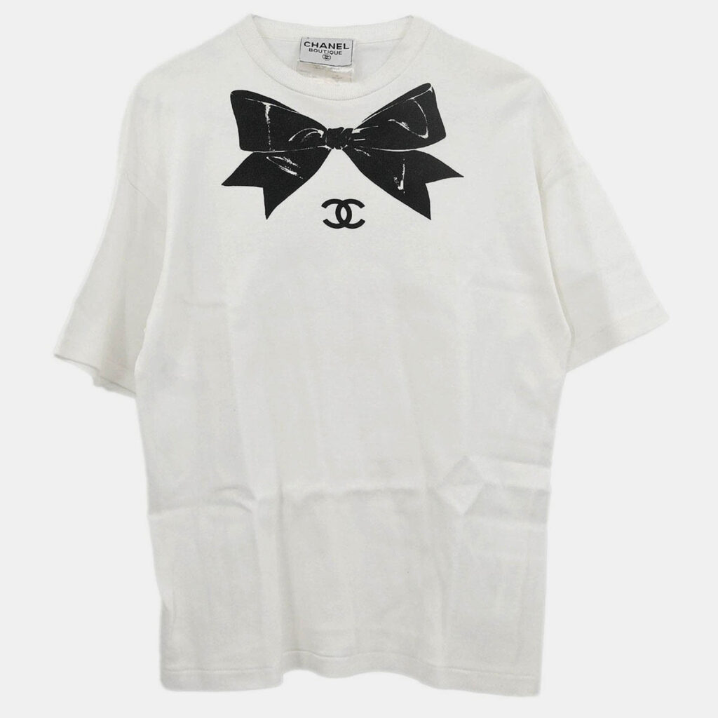 Chanel T-shirt White 16 #M Chanel T-shirt White 16 #M