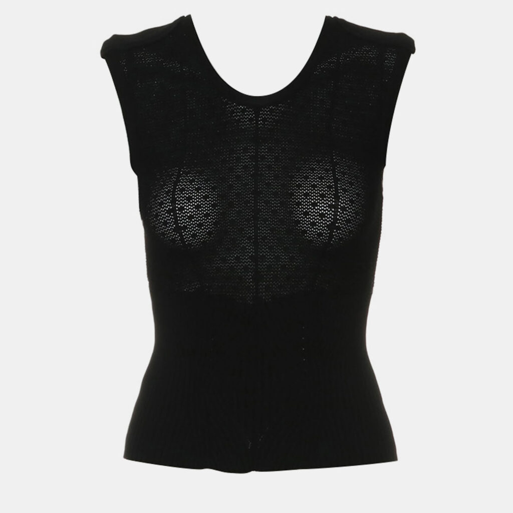 Chanel Sleeveless Knitted Top