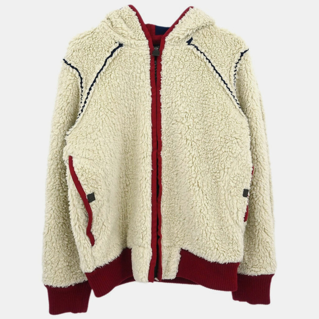 Chanel Sport Line Zip Up Jacket Off-white FR 36 Chanel Sport Line Zip Up Jacket Off-white FR 36