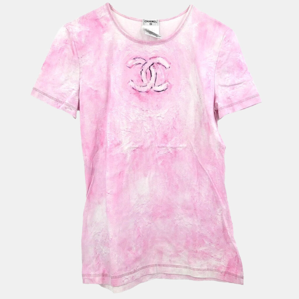 Chanel T-shirt Pink 09C #40