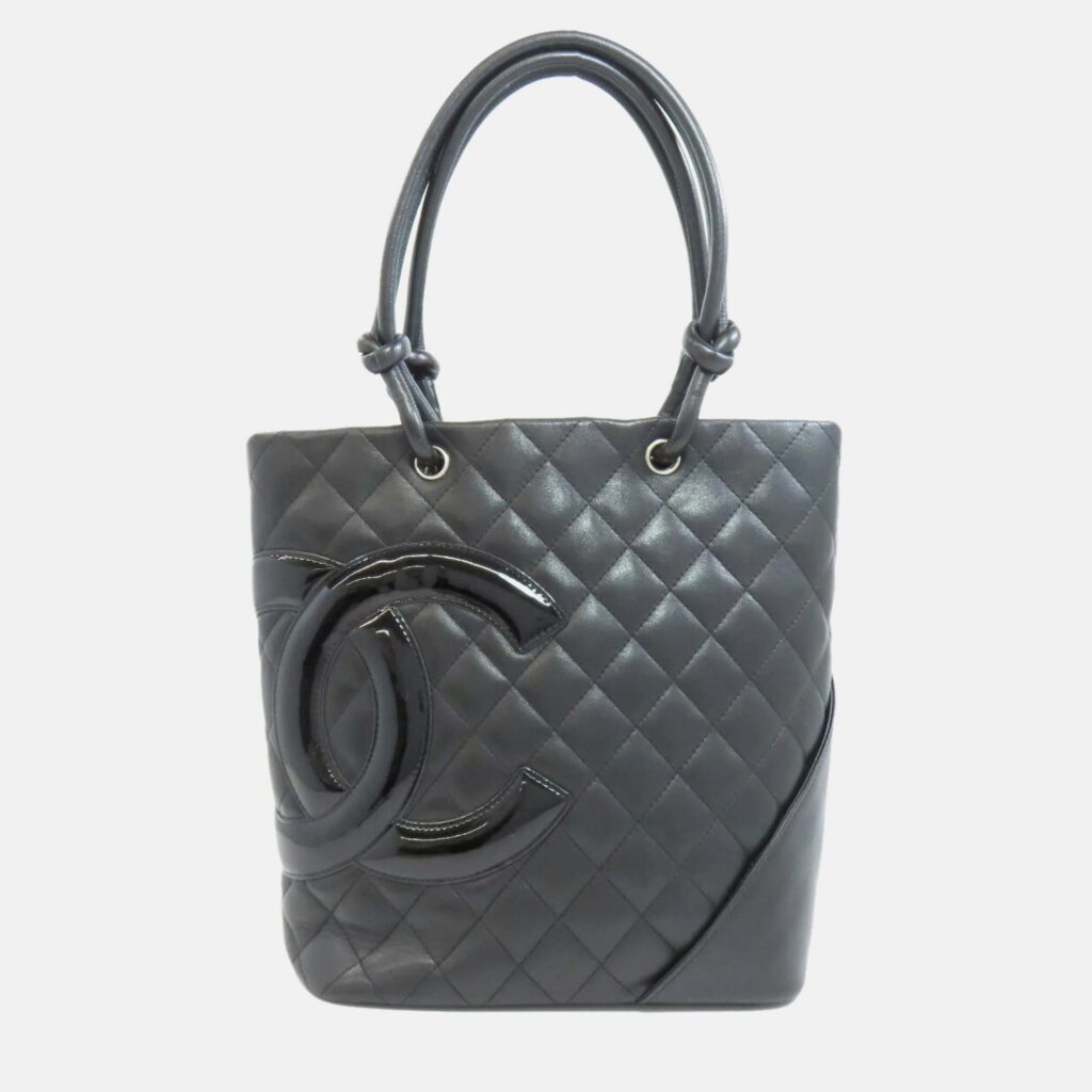 Chanel Calfskin Cambon Line Tote Bag