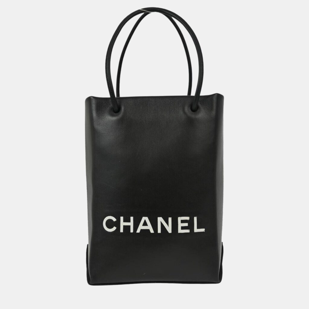 Chanel Black Calfskin Essential Tote Bag Chanel Black Calfskin Essential Tote Bag