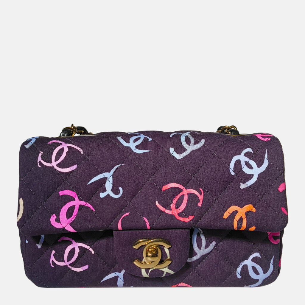 Chanel Multicolour CC Mini Classic SS24 Flap in GHW Chanel Multicolour CC Mini Classic SS24 Flap in GHW