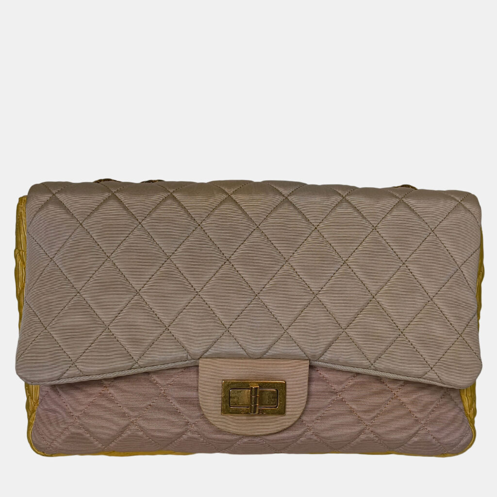 Chanel Faille Reissue Jumbo Tricolor Flap Bag Chanel Faille Reissue Jumbo Tricolor Flap Bag