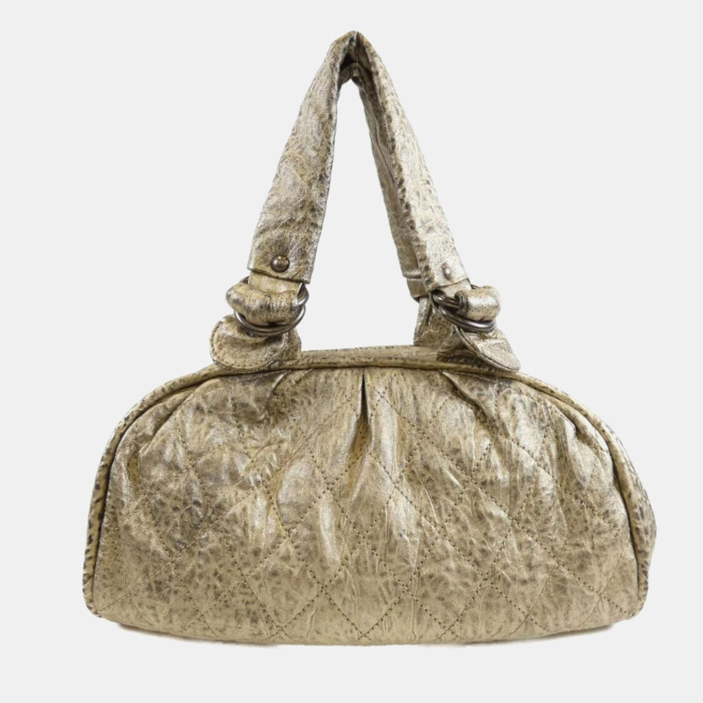 Chanel Gold Handbag Chanel Gold Handbag