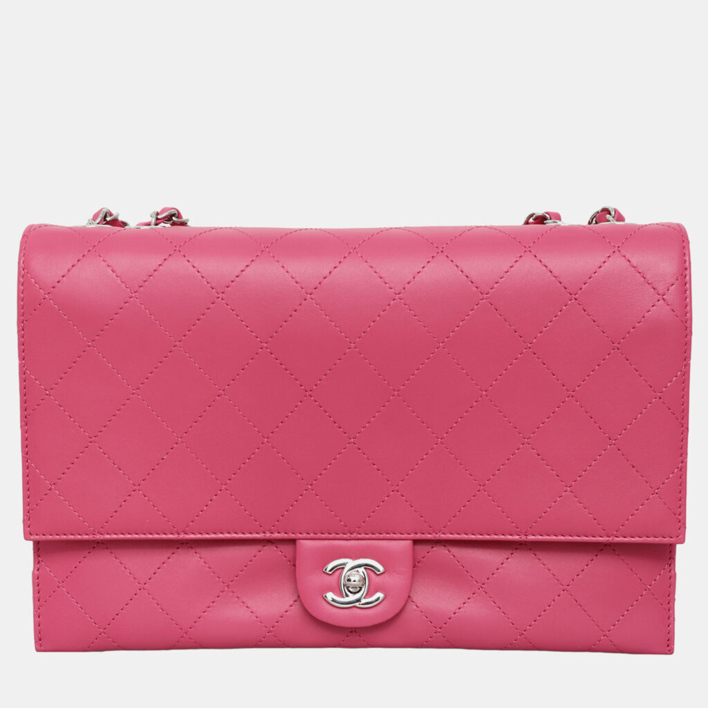 Chanel Quilted Double Flap Shoulder Bag