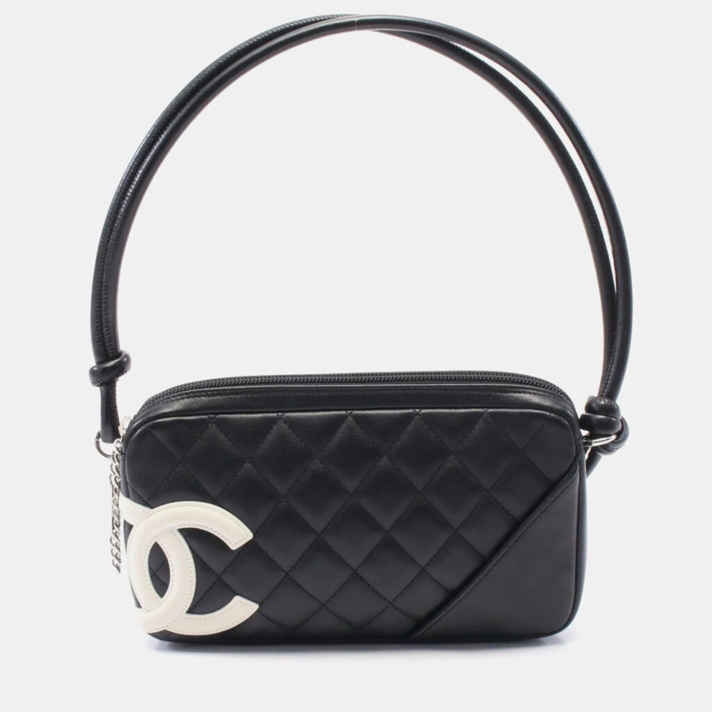 Chanel Cambon Ligne Black/White Leather Handbag Chanel Cambon Ligne Black/White Leather Handbag