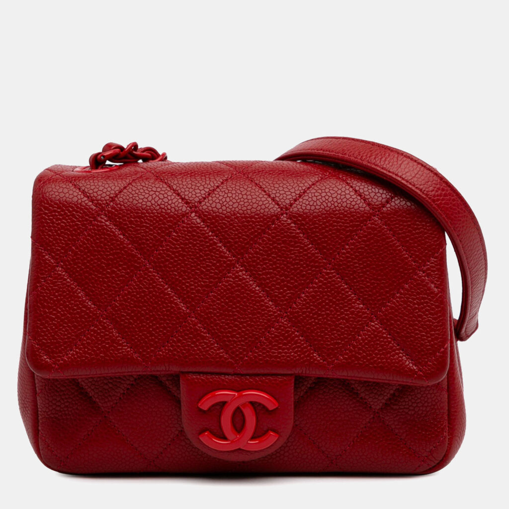 Chanel Incognito Flap Mini Square Caviar Shoulder Bag Chanel Incognito Flap Mini Square Caviar Shoulder Bag