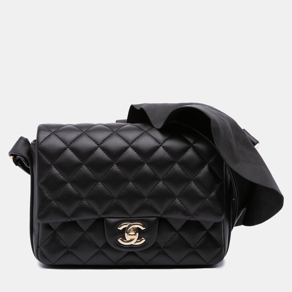 Chanel Black Quilted Calfskin Bolero de Chanel Flap Chanel Black Quilted Calfskin Bolero de Chanel Flap