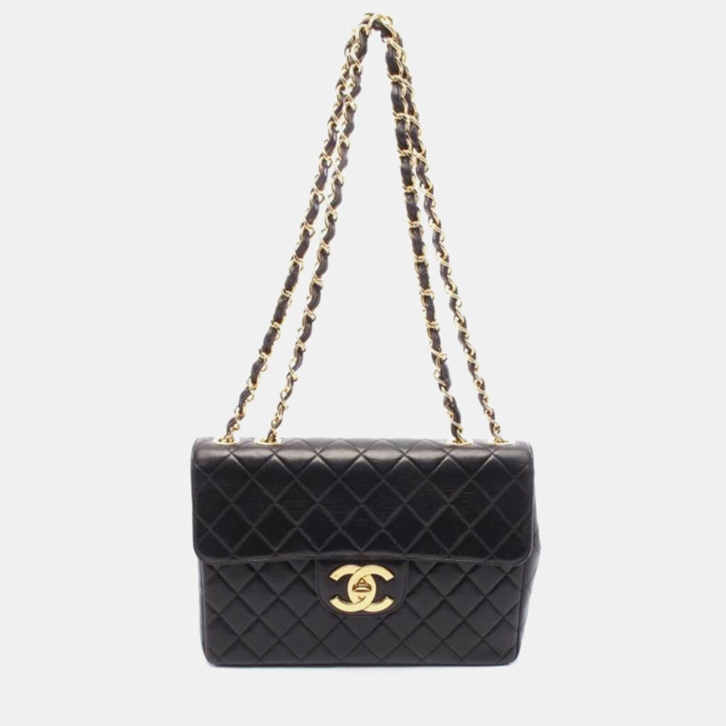 Chanel Deca Matelasse Single Flap Shoulder Bag Chanel Deca Matelasse Single Flap Shoulder Bag