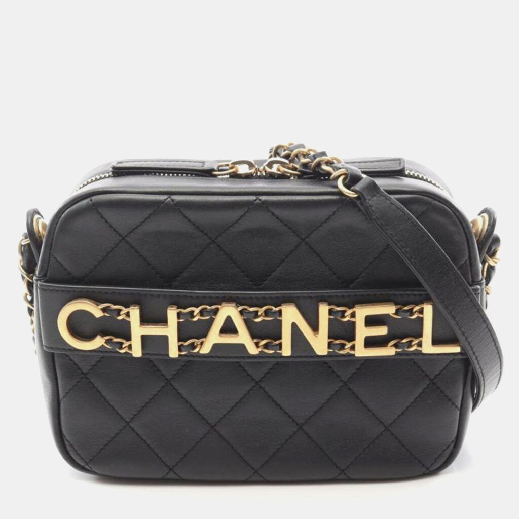 Chanel Matelasse Logo Camera Bag Chanel Matelasse Logo Camera Bag