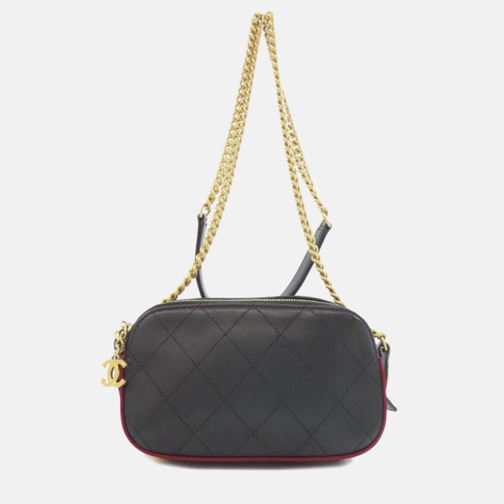 Chanel Button Up Calfskin Camera Case Chanel Button Up Calfskin Camera Case