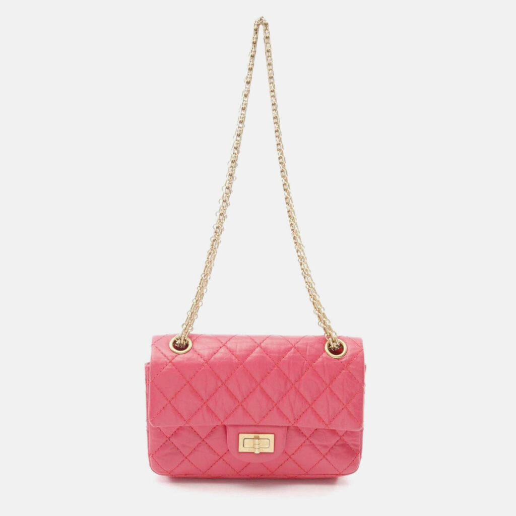 Chanel 2.55 Calfskin Leather Shoulder Bag