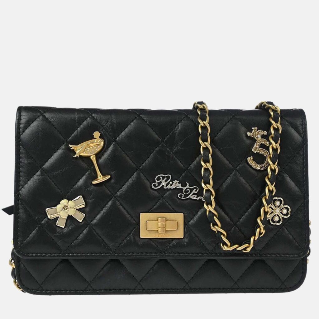 ChanelLucky Charms 2.55 Reissue Calfskin Wallet On Chain ChanelLucky Charms 2.55 Reissue Calfskin Wallet On Chain