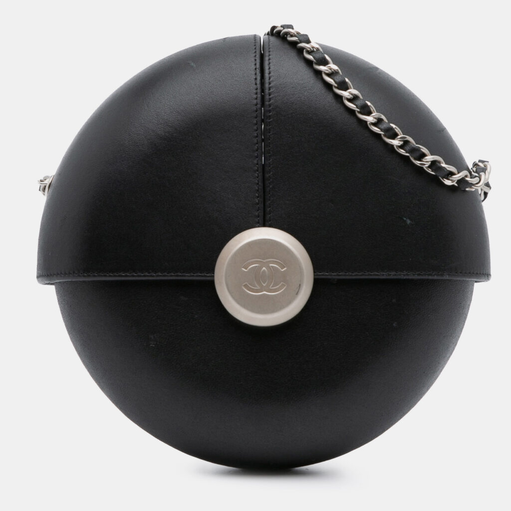 Chanel Black Lambskin Evening In The Air Crossbody Chanel Black Lambskin Evening In The Air Crossbody