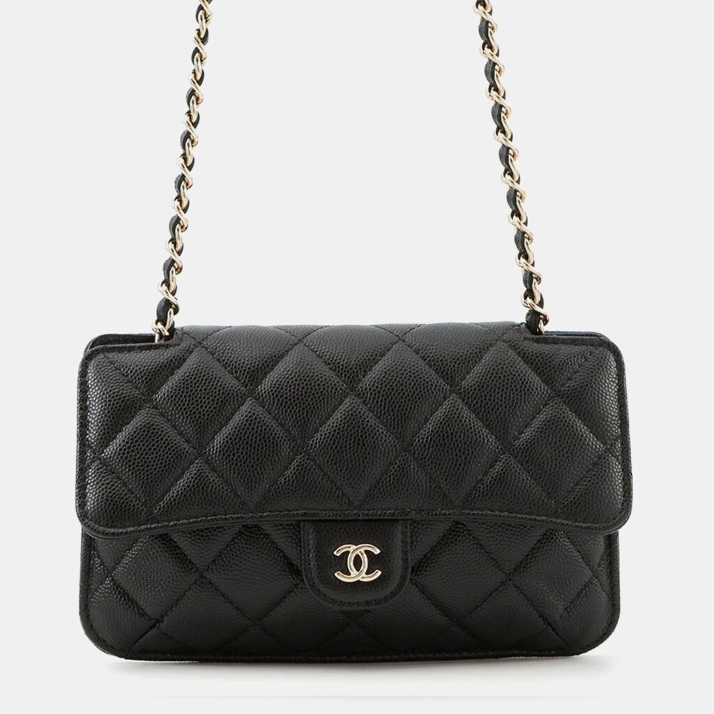 Chanel Eco Matelasse Black Multicolor Caviar Nylon Shoulder Bag Chanel Eco Matelasse Black Multicolor Caviar Nylon Shoulder Bag