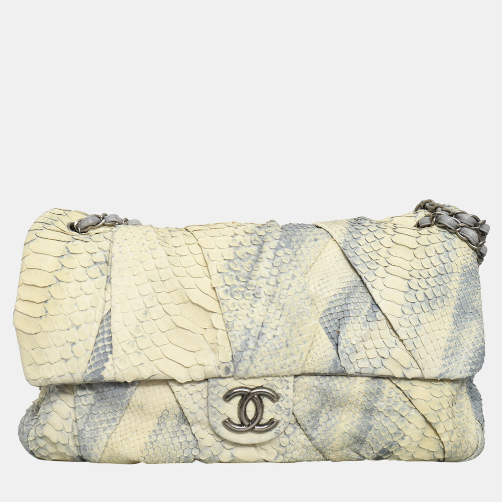 Chanel Python Jumbo XL Flap Bag Chanel Python Jumbo XL Flap Bag