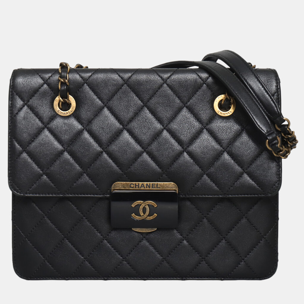 Chanel Small Quilted Beauty Lock Tote Bag Chanel Small Quilted Beauty Lock Tote Bag