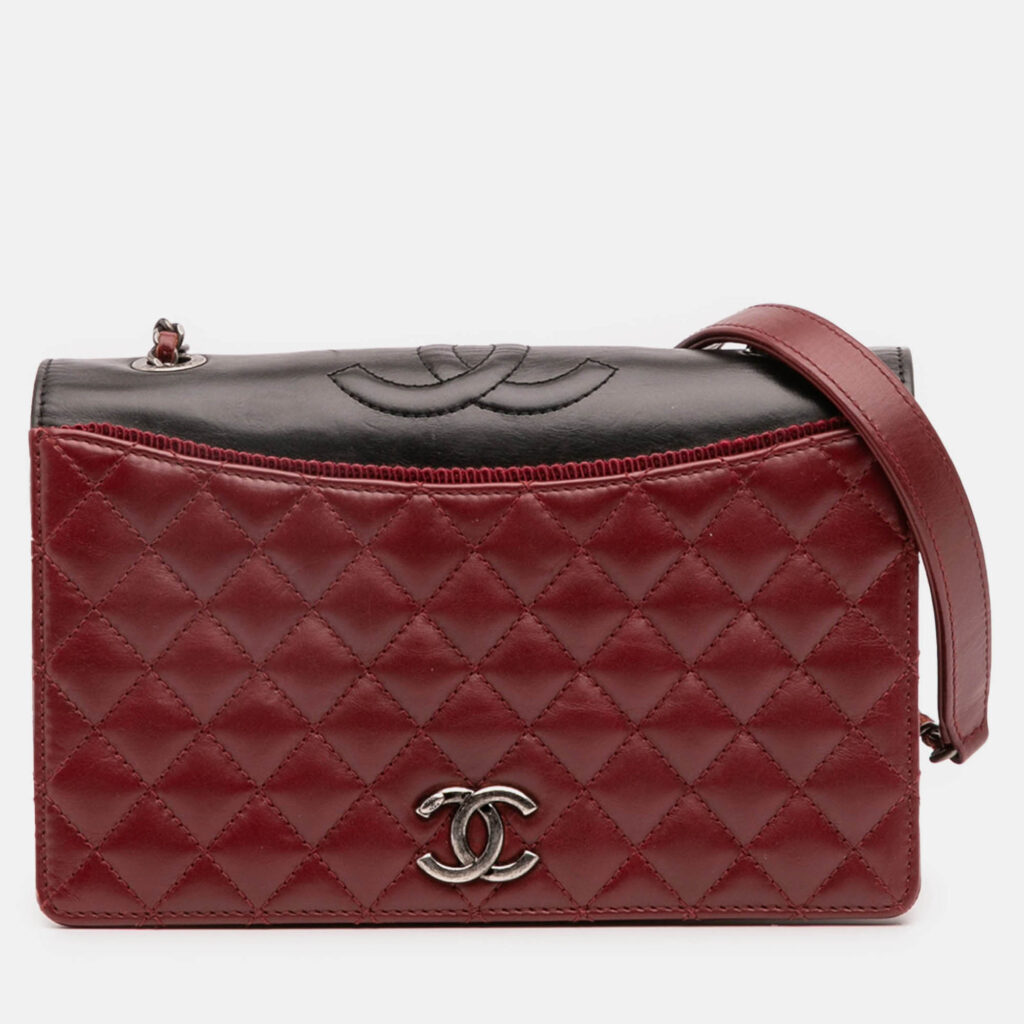Chanel Red Small Quilted Lambskin Ballerine Flap Bag Chanel Red Small Quilted Lambskin Ballerine Flap Bag