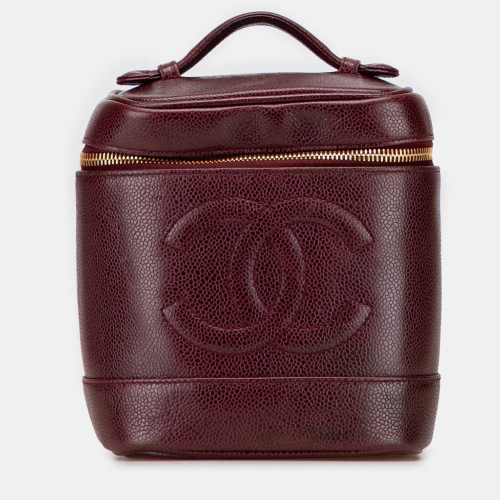 luxury-women-chanel-used-handbags-p1221841-008-1.jpg Chanel Chanel CC Caviar Vanity Bag