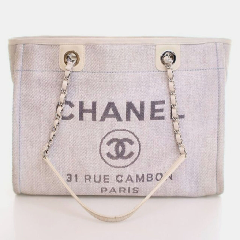 Chanel Small Mixed Fibers Deauville Tote Chanel Small Mixed Fibers Deauville Tote
