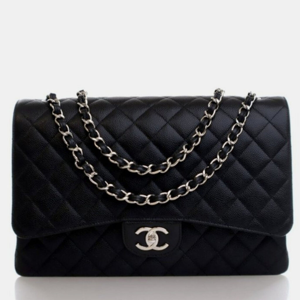 Chanel Maxi Caviar Classic Double Flap Bag