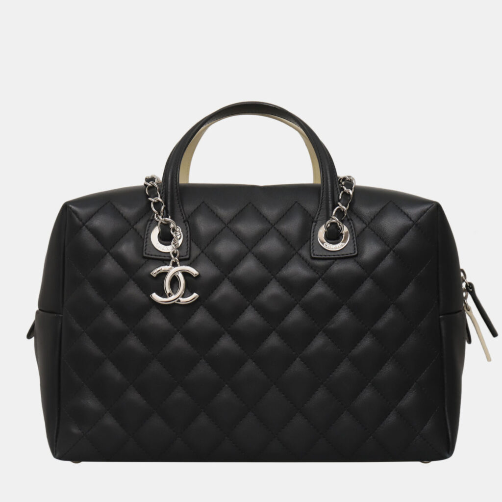CC Quilted Bicolor Bowling Bag CC Quilted Bicolor Bowling Bag