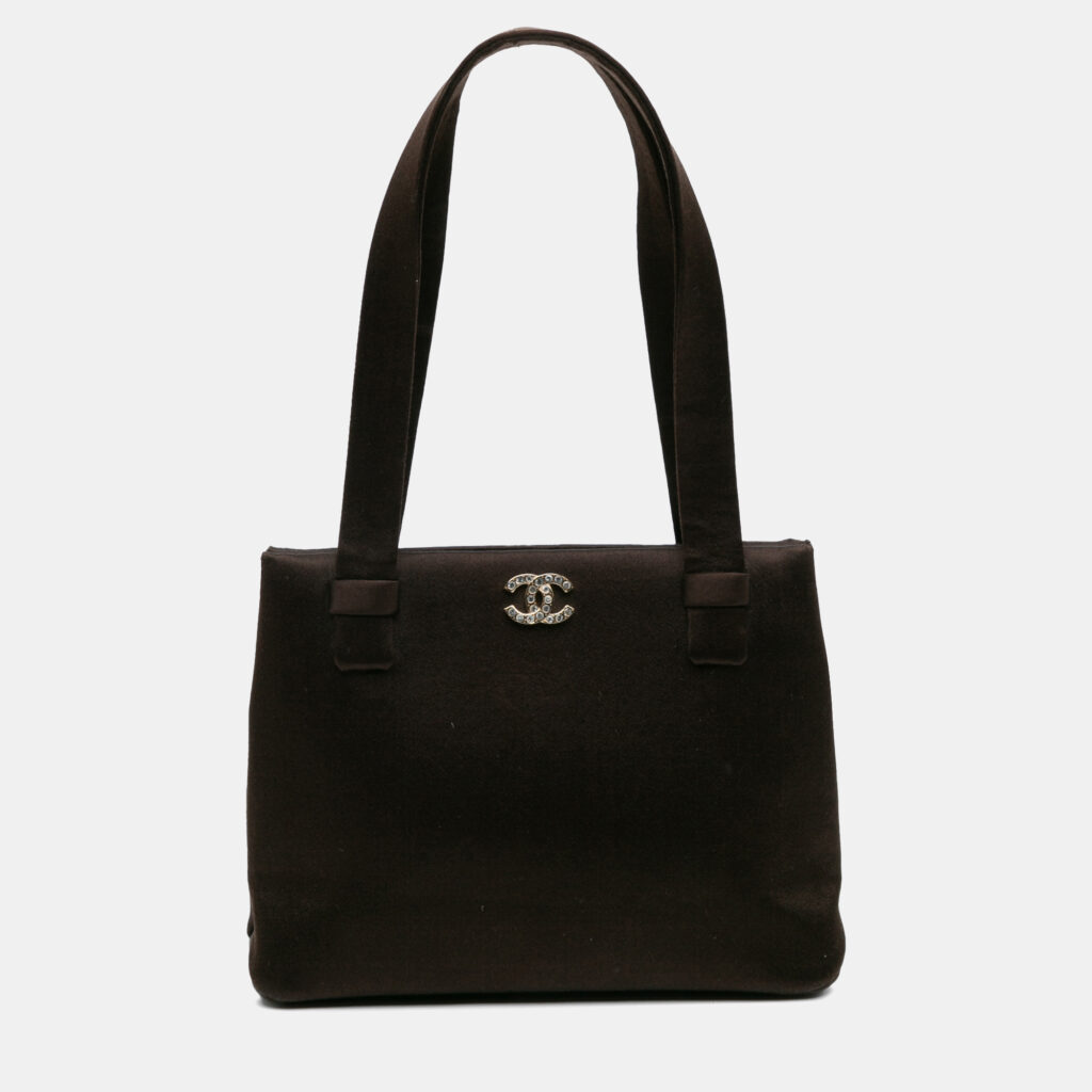 Chanel Satin Shoulder Bag Chanel Satin Shoulder Bag