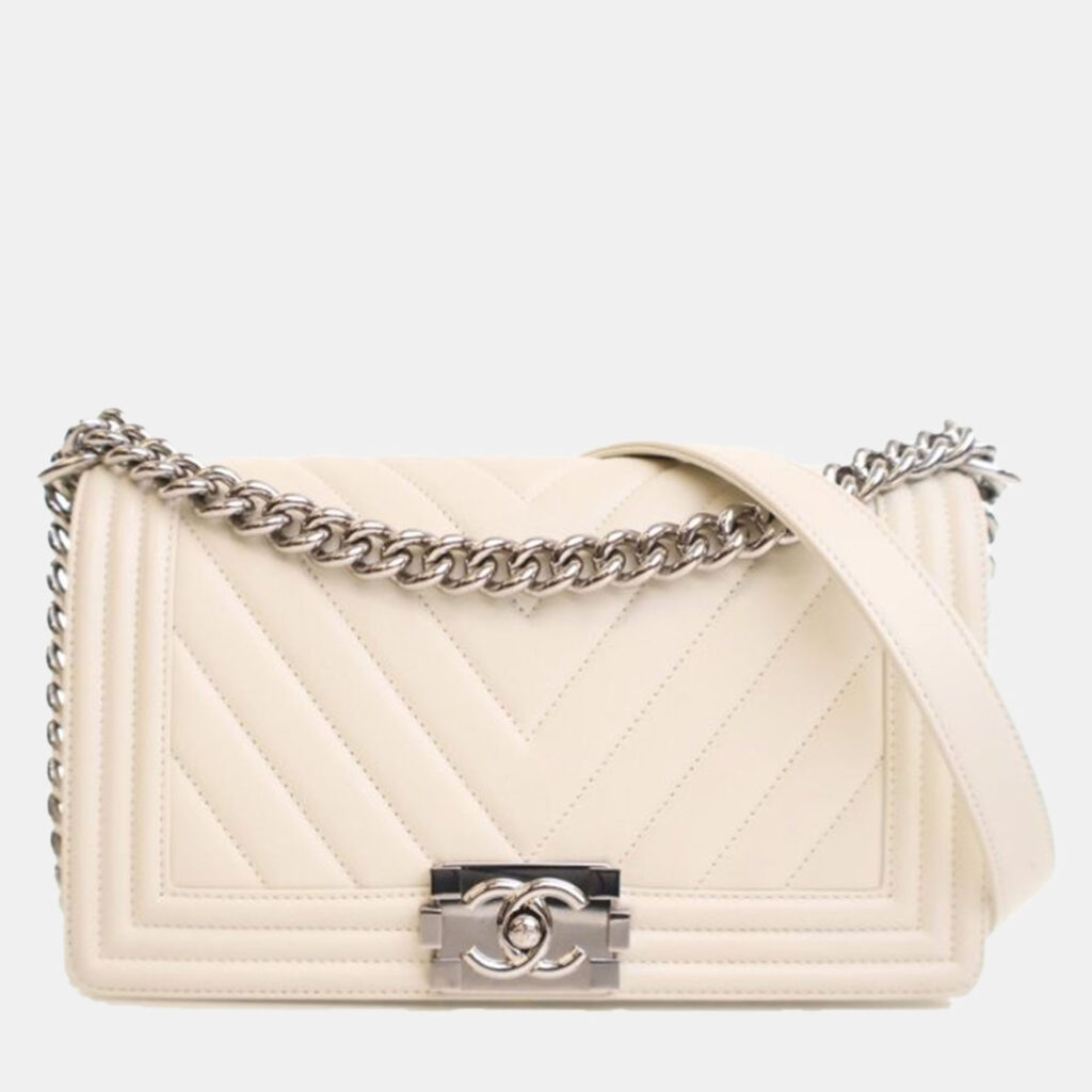 Chanel Medium Lambskin Boy Bag Chanel Medium Lambskin Boy Bag