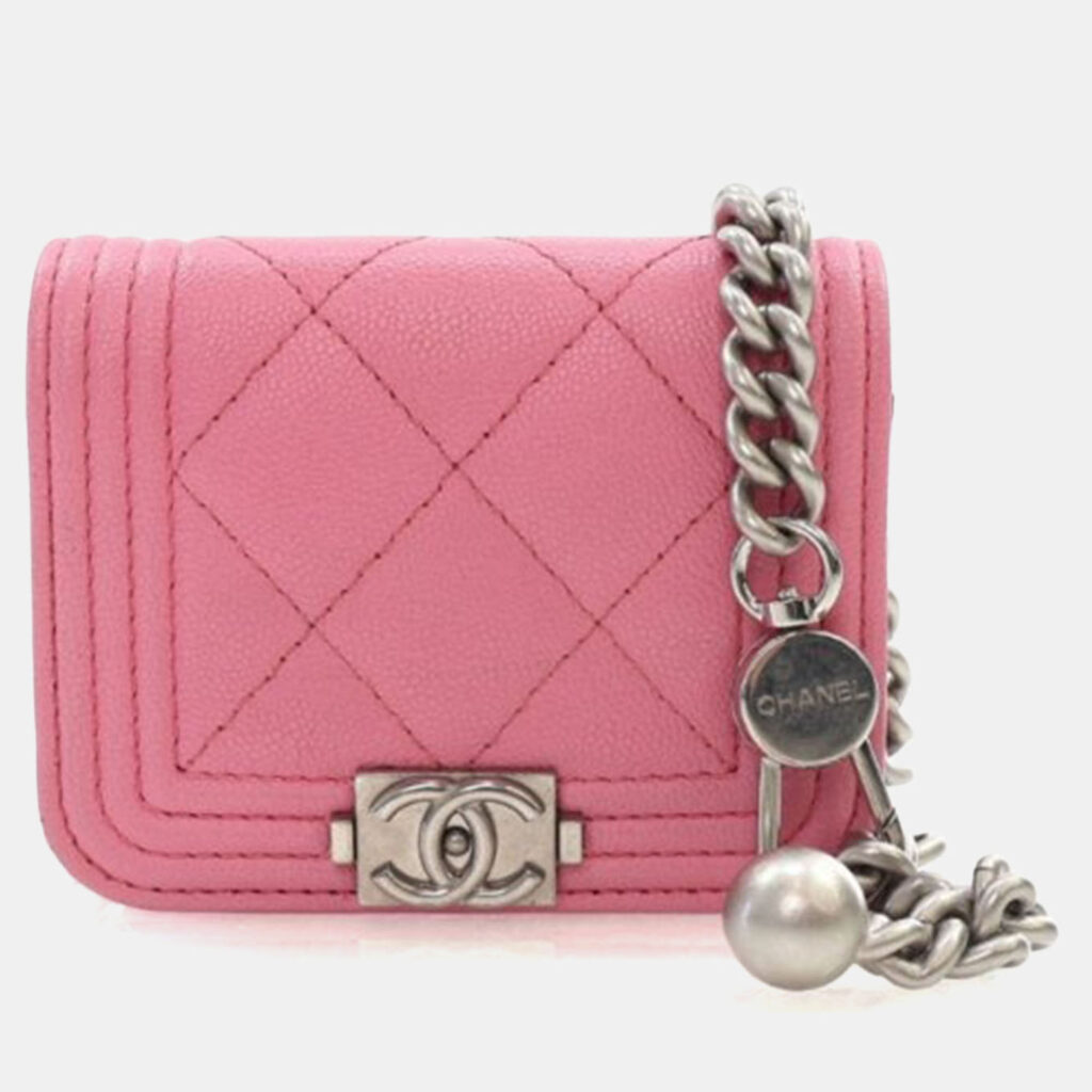 Chanel Mini Pink Caviar Boy Belt Bag Chanel Mini Pink Caviar Boy Belt Bag
