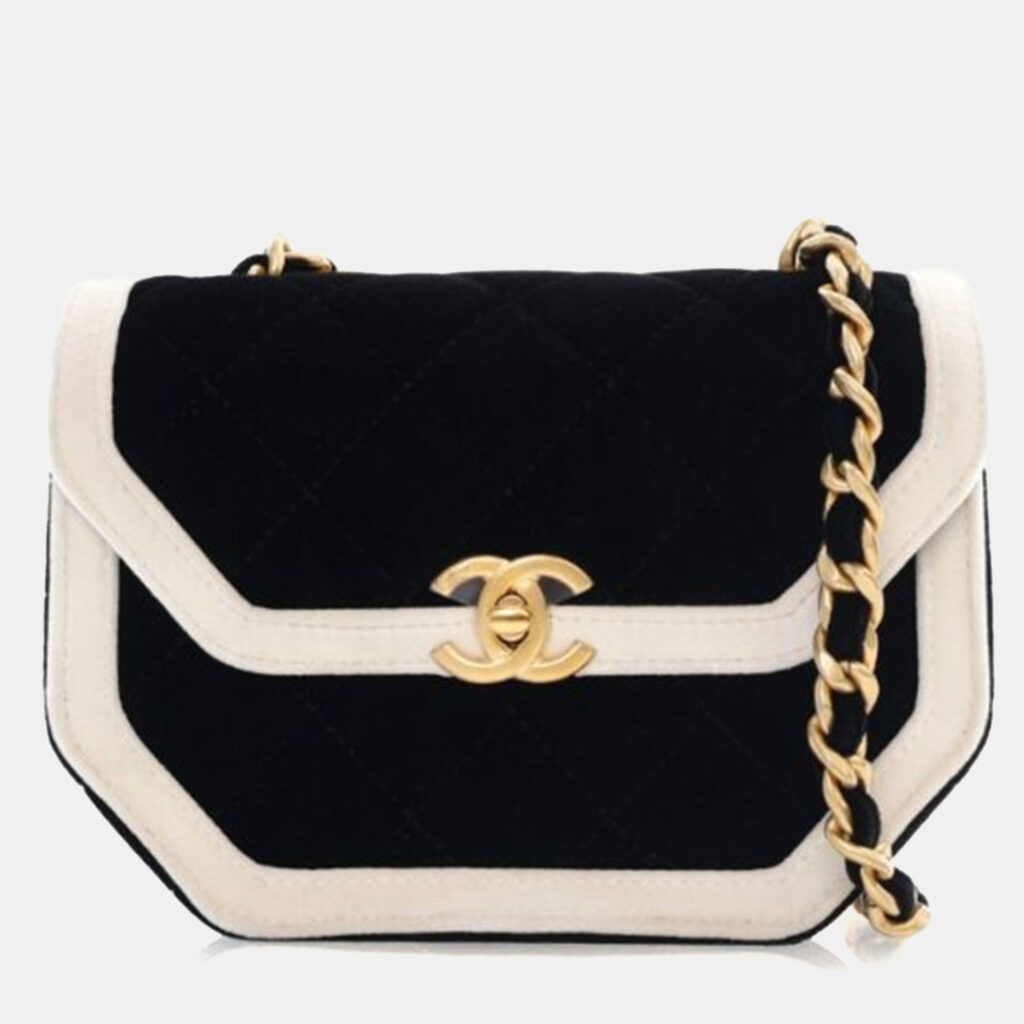 Chanel Vintage Mini Velvet Place Vendome Flap Bag Chanel Vintage Mini Velvet Place Vendome Flap Bag