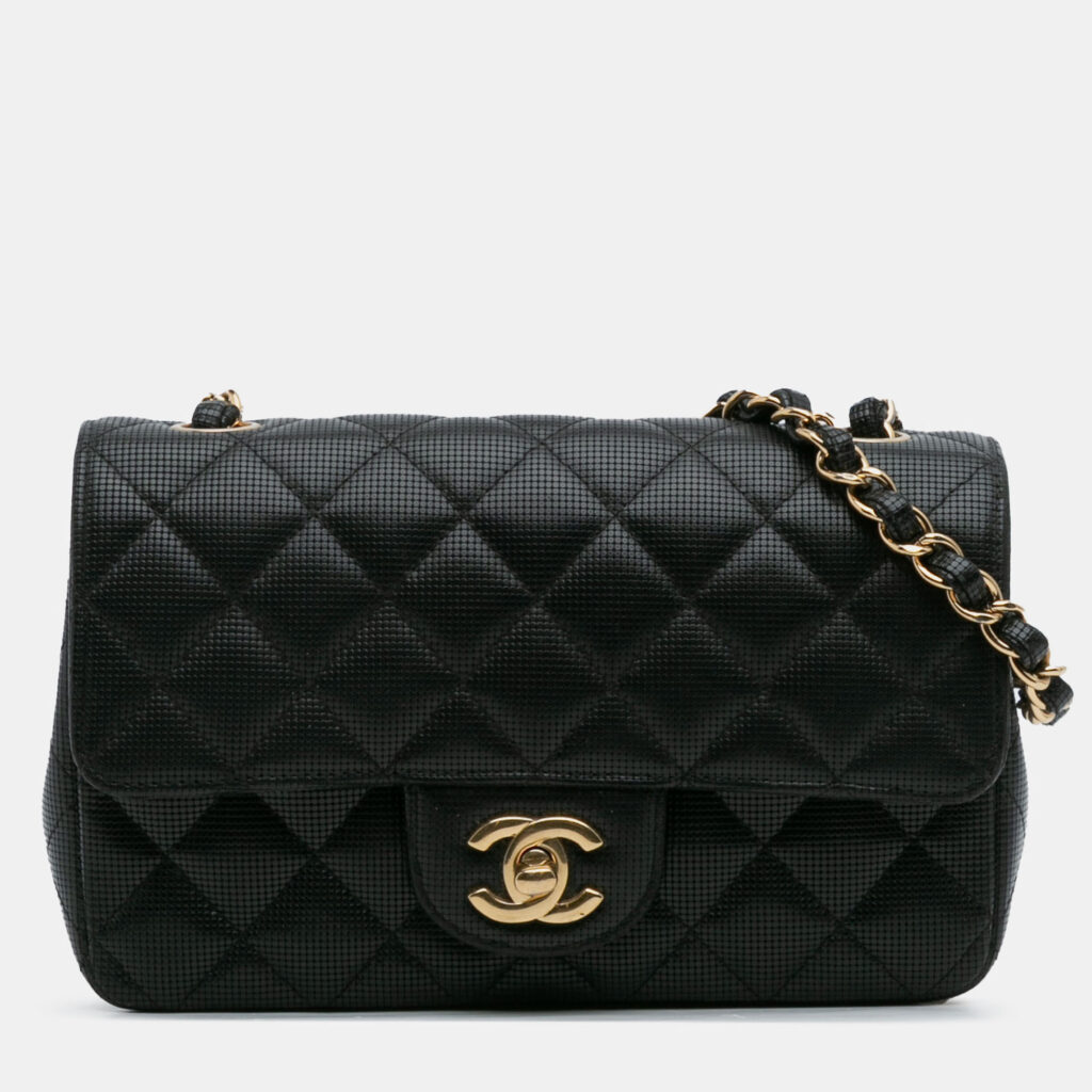luxury-women-chanel-used-handbags-p1231766-009.jpg Chanel Classic Flap Mini Multicolor Calfskin Leather Shoulder Bag