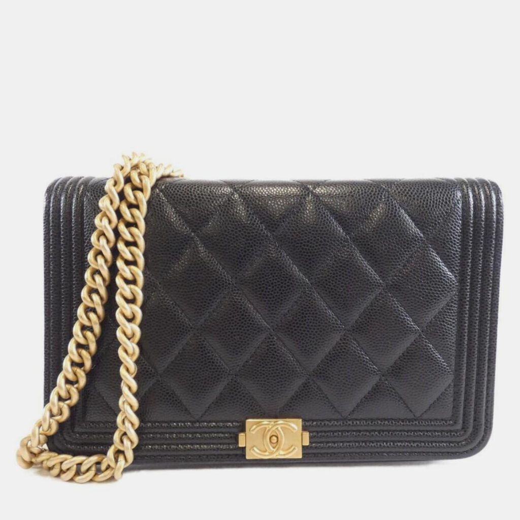 Chanel Boy Line Chain Wallet Chanel Boy Line Chain Wallet