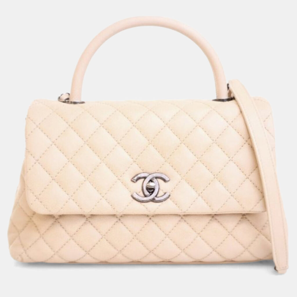 Chanel Medium Caviar Coco Handle Bag Chanel Medium Caviar Coco Handle Bag