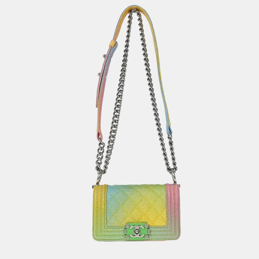 Boy Chanel Pastel Color Calfskin Mini Shoulder Bag Boy Chanel Pastel Color Calfskin Mini Shoulder Bag