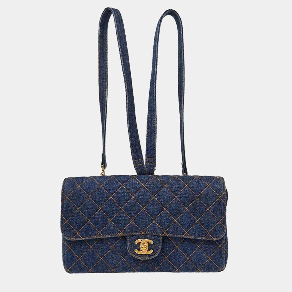luxury-women-chanel-used-handbags-p1242136-010-1.jpeg Chanel Denim Blue Backpack