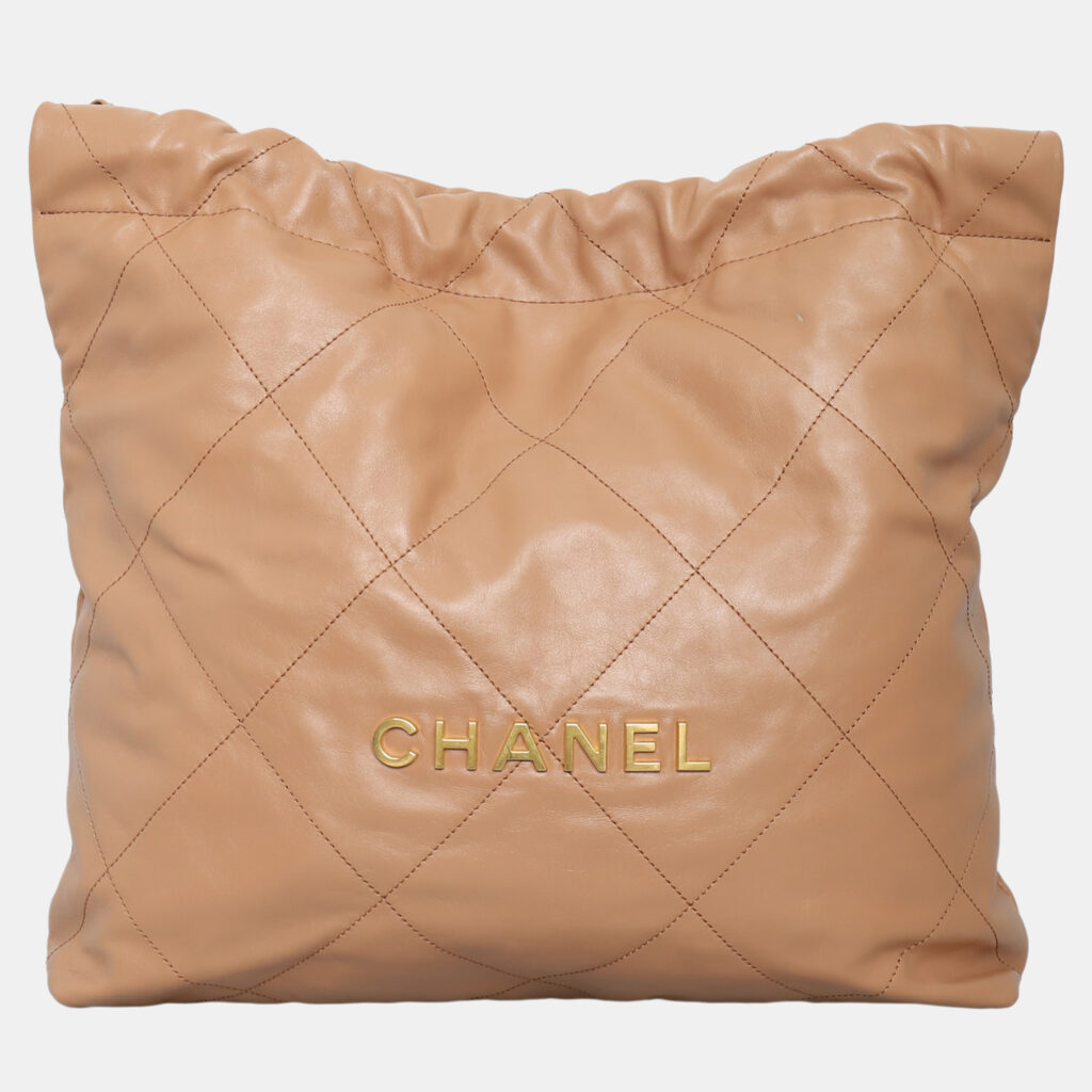 Chanel Brown Leather Medium C22 Bag Chanel Brown Leather Medium C22 Bag