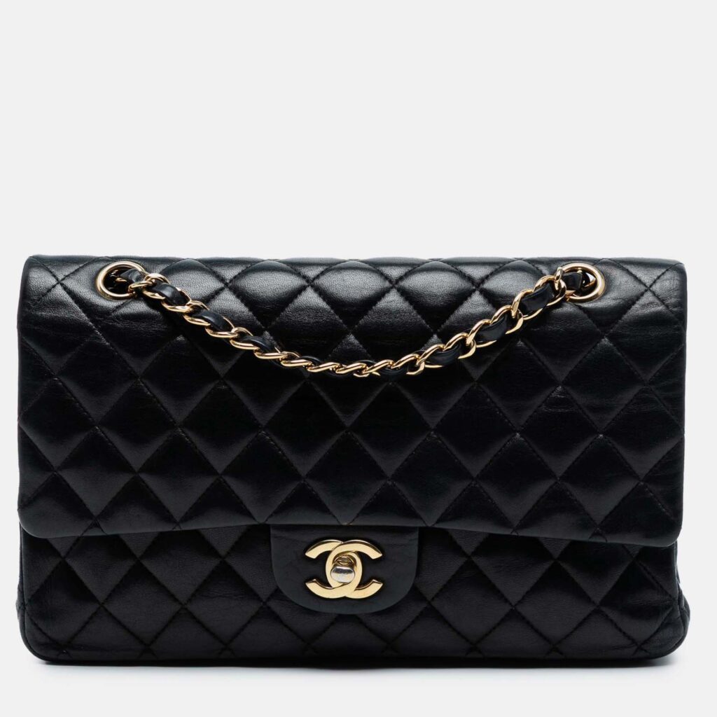 luxury-women-chanel-used-handbags-p1244932-006-1.jpg Chanel Medium Classic Lambskin Double Flap