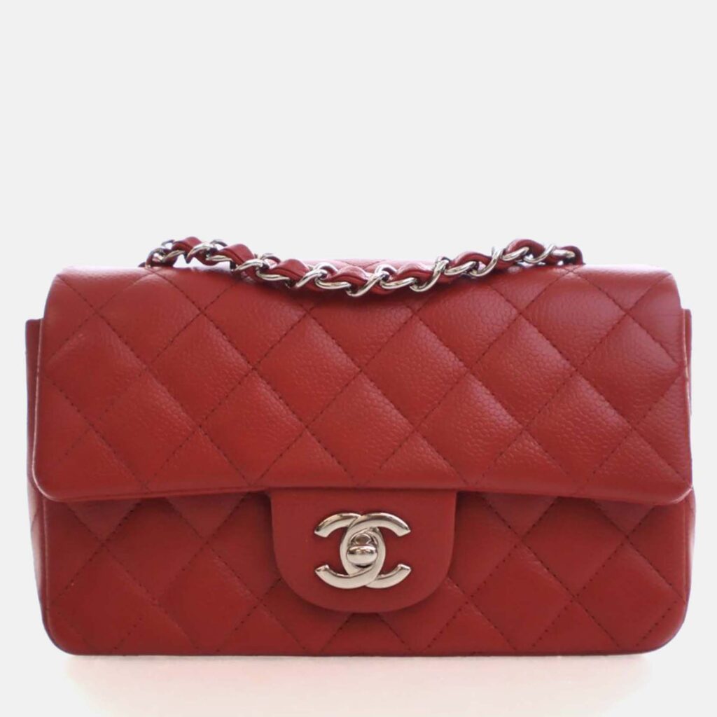 Chanel Mini Caviar Rectangular Classic Flap Bag Chanel Mini Caviar Rectangular Classic Flap Bag