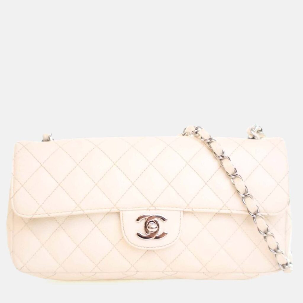 Chanel Medium Caviar East West Single Flap Bag Chanel Medium Caviar East West Single Flap Bag